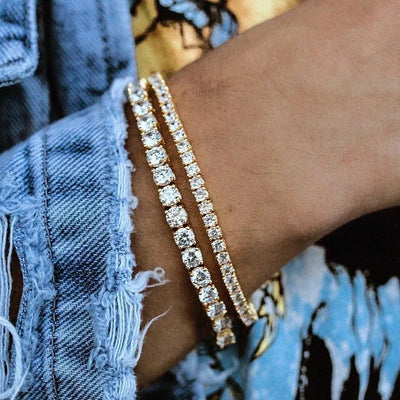 MONÉ "Velouria" Tennis Bracelet